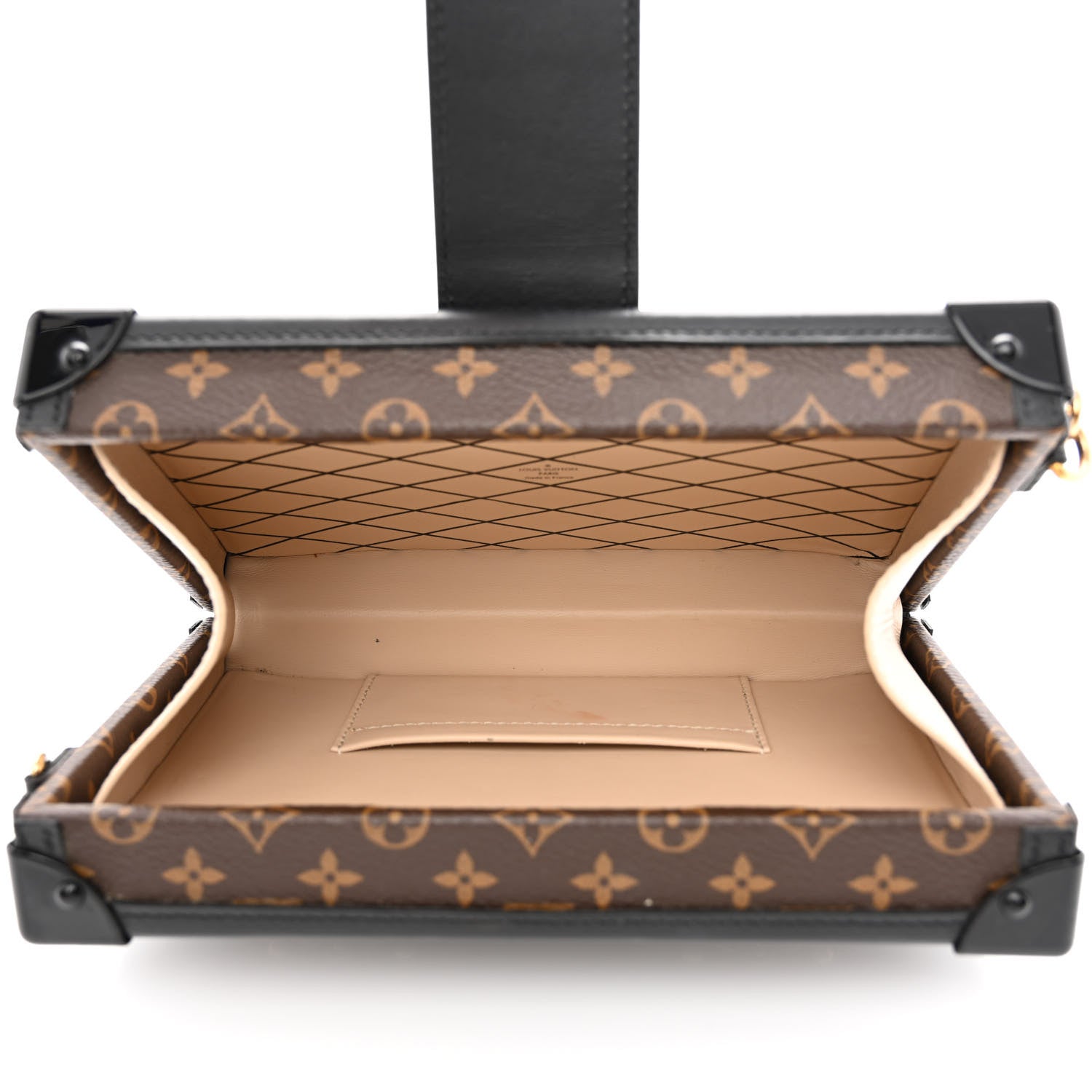 Louis Vuitton Monogram Petite Malle Black 5 of 11