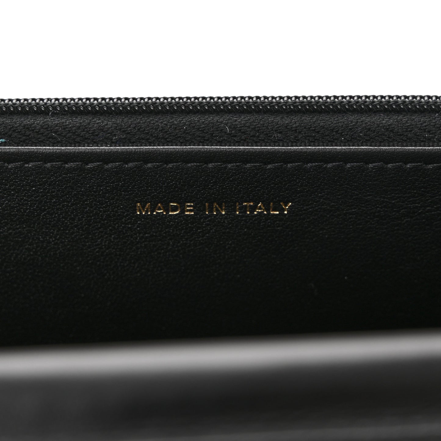 Tweed Quilted Wallet On Chain WOC Black Ecru White