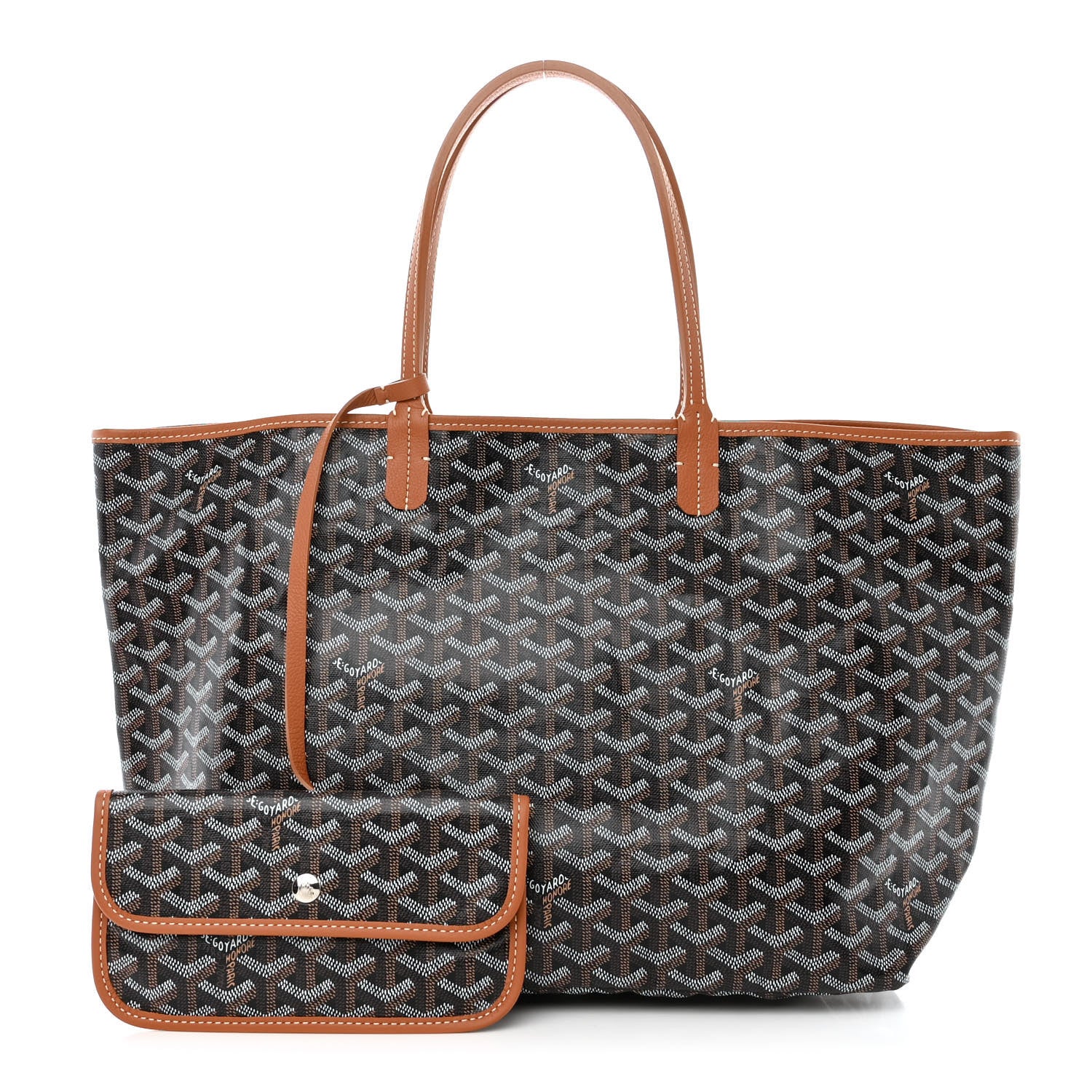 Goyard Goyardine Saint Louis PM Black Gold 1 of 12