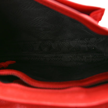 Proenza Schouler Lambskin PS1 Pouch Messenger Deep Coral 5 of 14