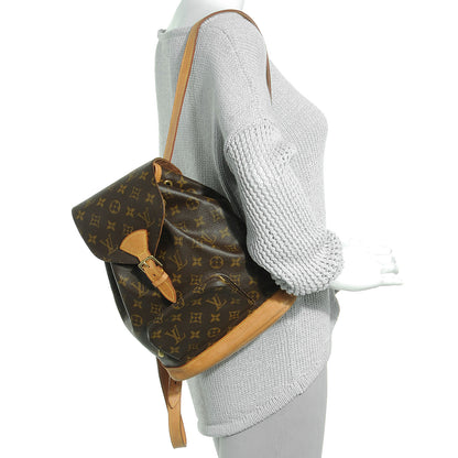 Louis Vuitton Monogram Montsouris MM Backpack 2 of 10