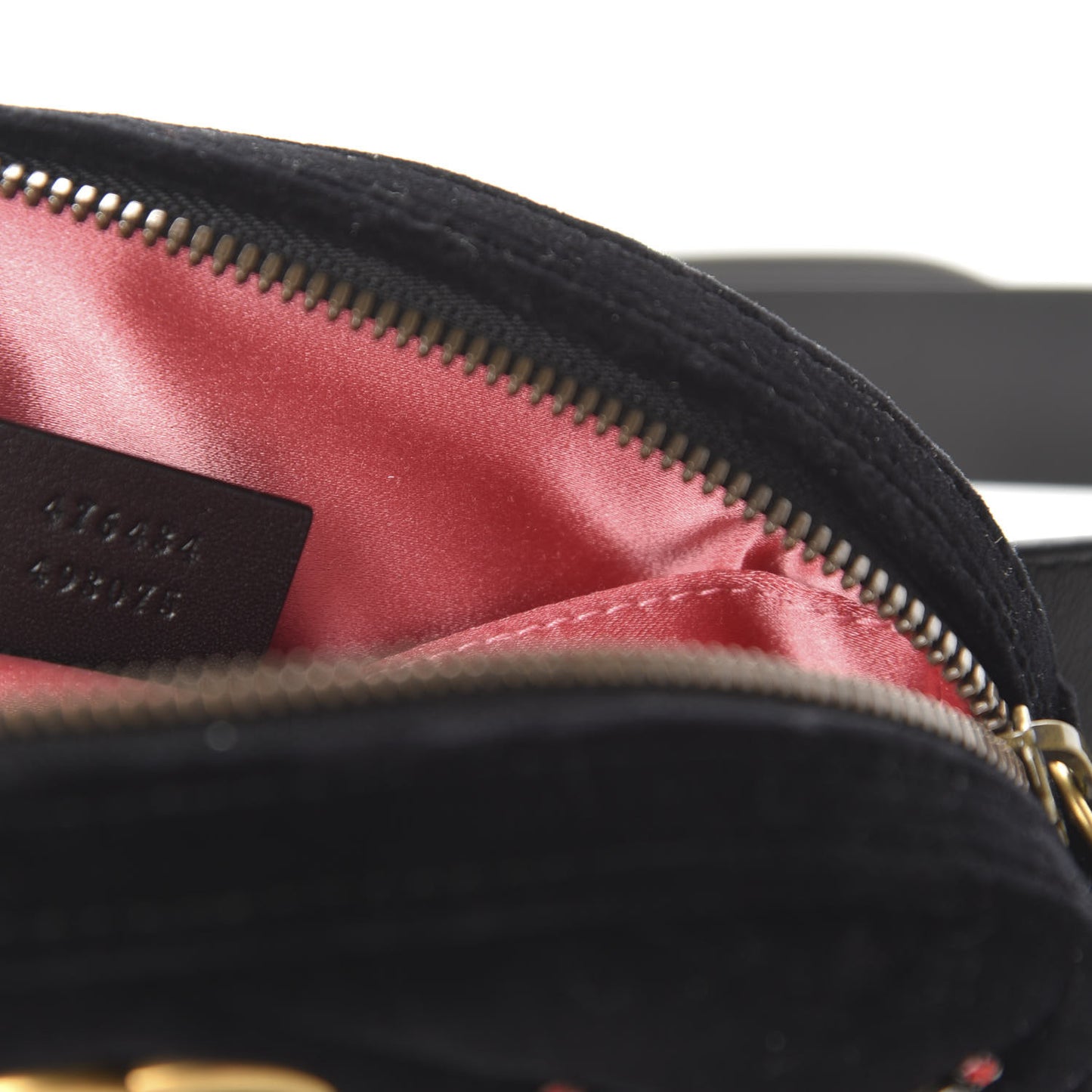 Velvet Matelasse Crystal Star GG Marmont Belt Bag 85 34 Black