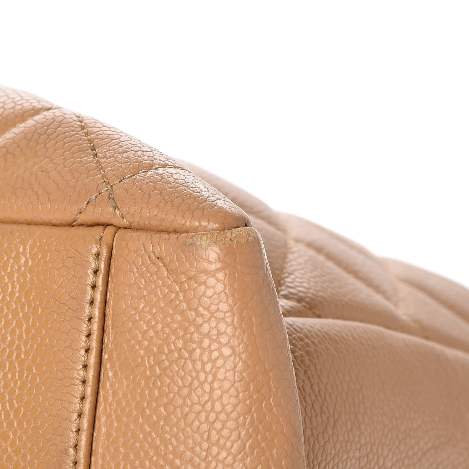 Chanel Caviar Quilted Grand Shopping Tote GST Beige 26 of 30