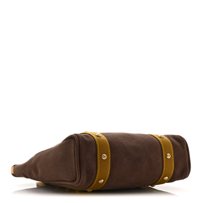 Louis Vuitton Toile Antigua Cabas MM Brown Kaki 4 of 11