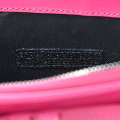 Burberry Patent Bridle Calfskin Parmoor Clutch Bag Pink 7 of 9
