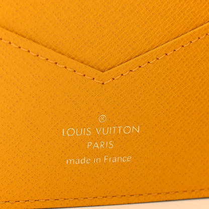 Louis Vuitton Monogram 2022 Christmas Animation New York Soho Passport Cover Yellow 6 of 6