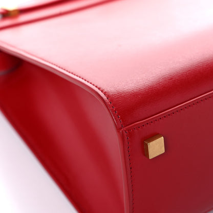 Saint Laurent Calfskin Small Manhattan Shopper Tote Red 11 of 11