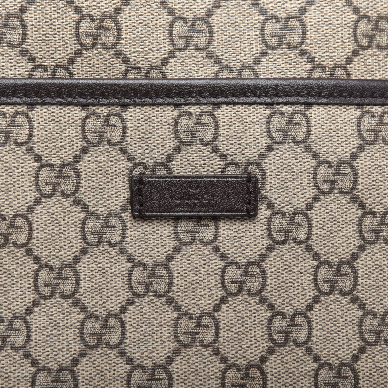 Gucci GG Supreme Monogram Medium Joy Tote Dark Brown 10 of 11
