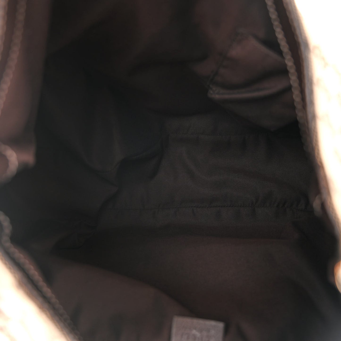 Monogram Large New Ladies Web Hobo Dark Brown