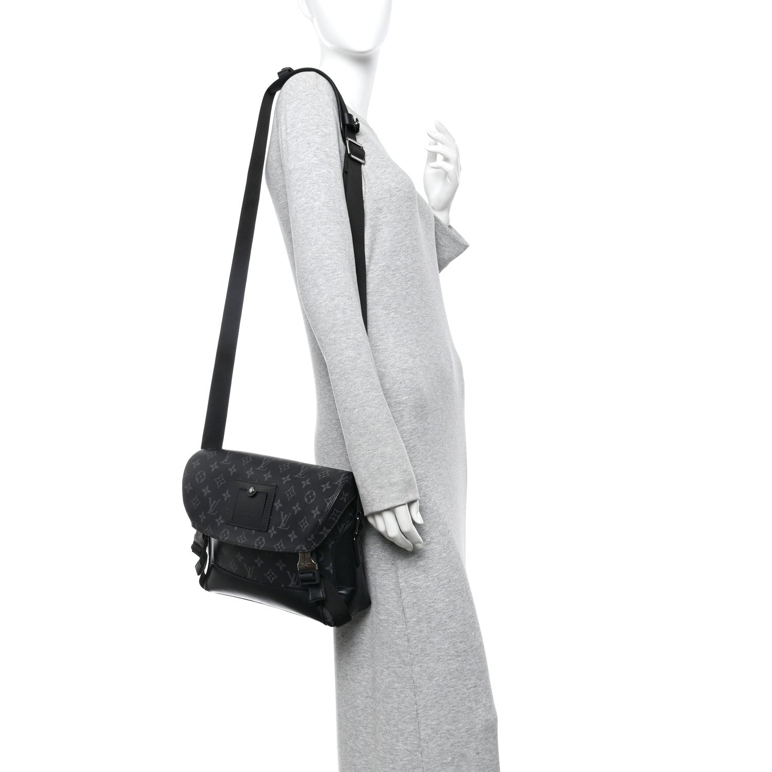 Louis Vuitton Monogram Eclipse Voyager PM Messenger 2 of 11