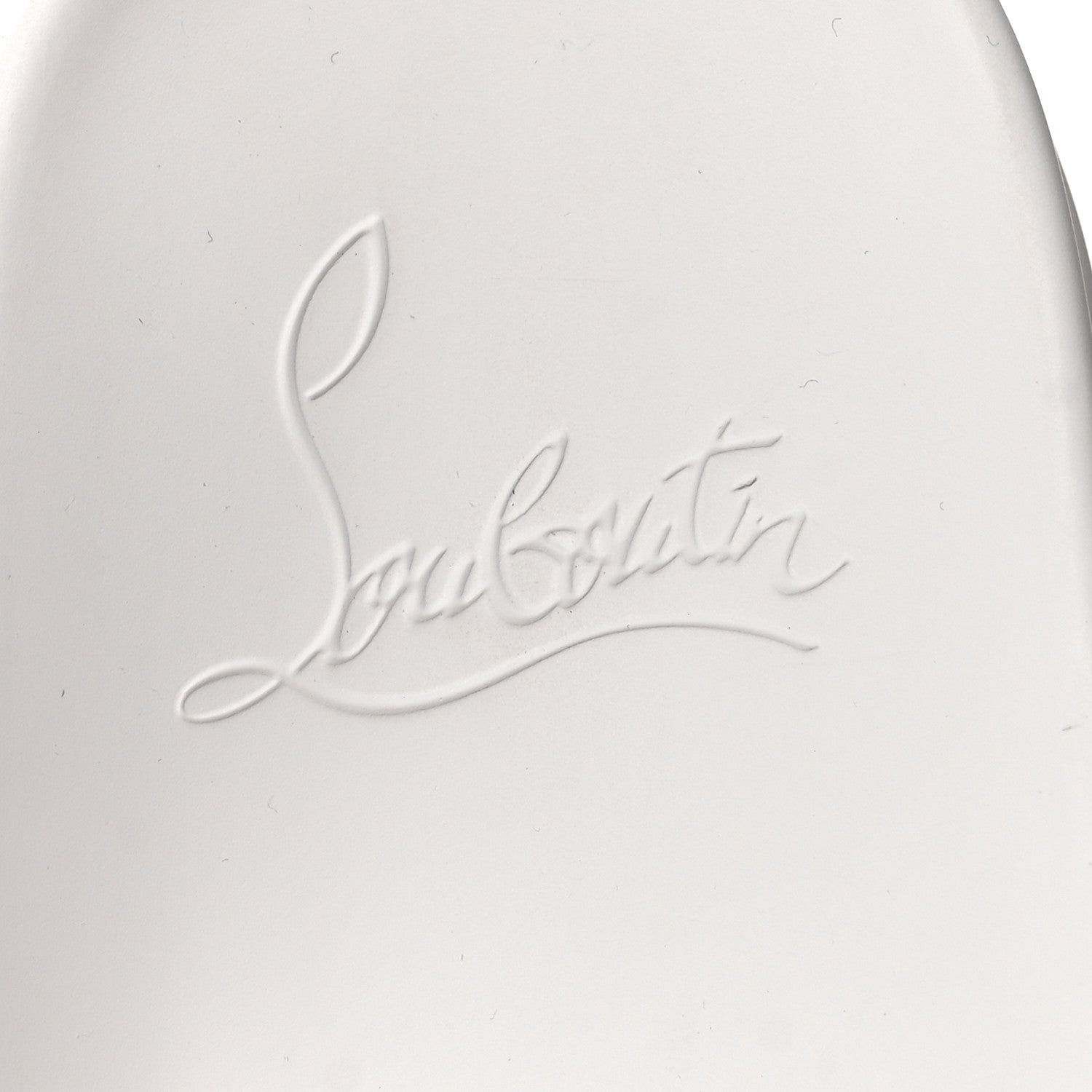 Christian Louboutin Calfskin Donna Studded Pool Fun Platform Flat Slide Sandals 39 White 8 of 9