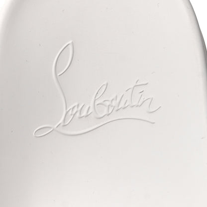 Christian Louboutin Calfskin Donna Studded Pool Fun Platform Flat Slide Sandals 39 White 8 of 9