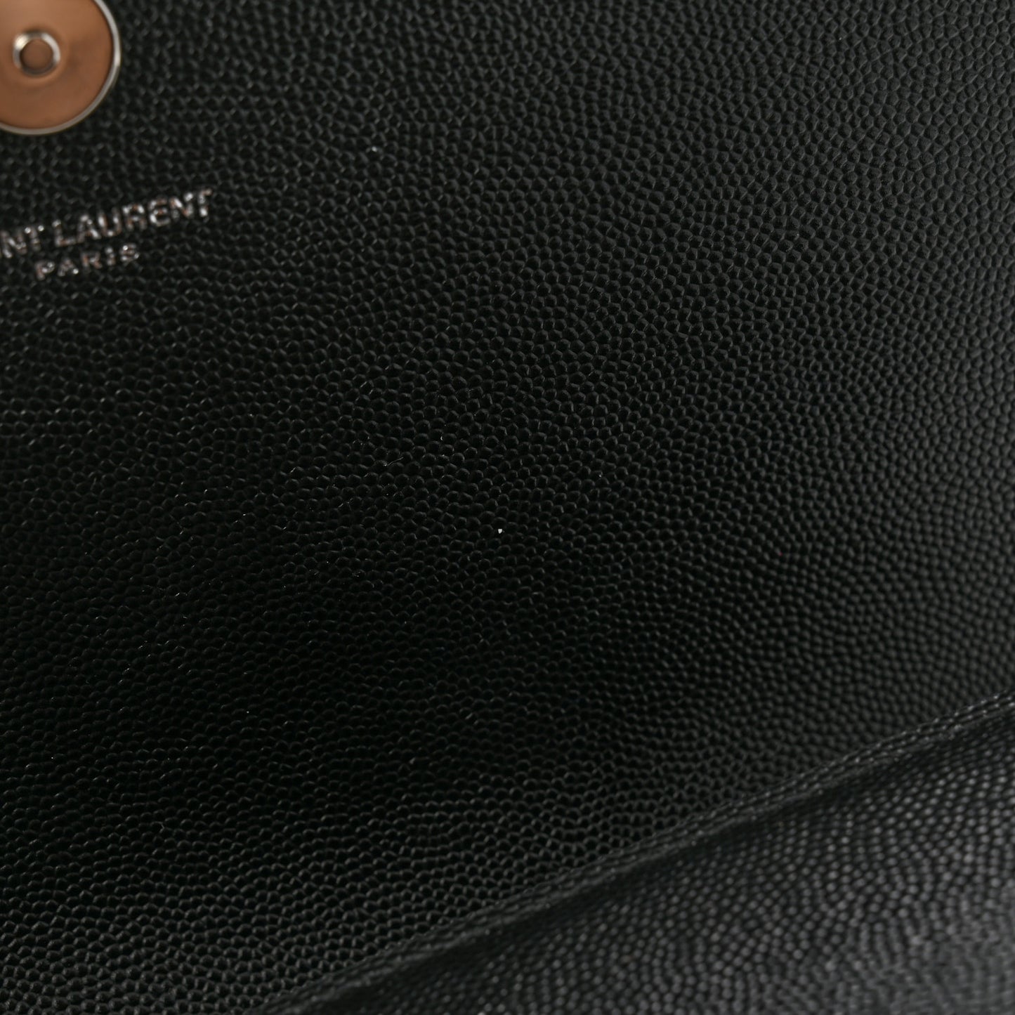 Grain De Poudre Medium Classic Monogram Kate Satchel Black
