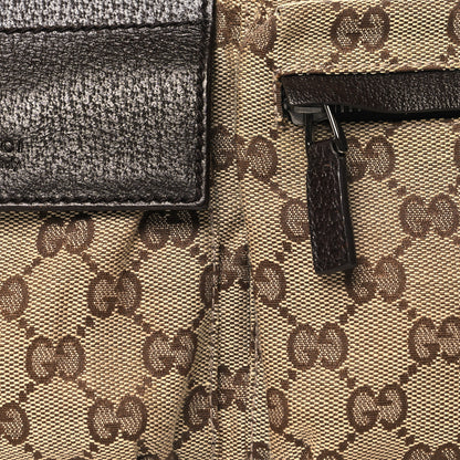 Gucci Monogram Web Belt Bag Dark Brown 8 of 10