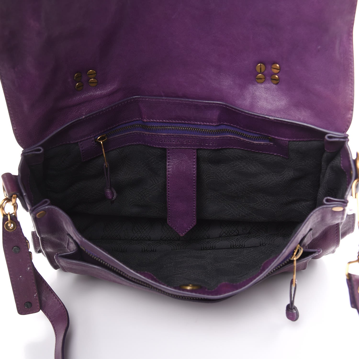 Proenza Schouler Lambskin Medium PS1 Satchel Veruca Salt 6 of 14