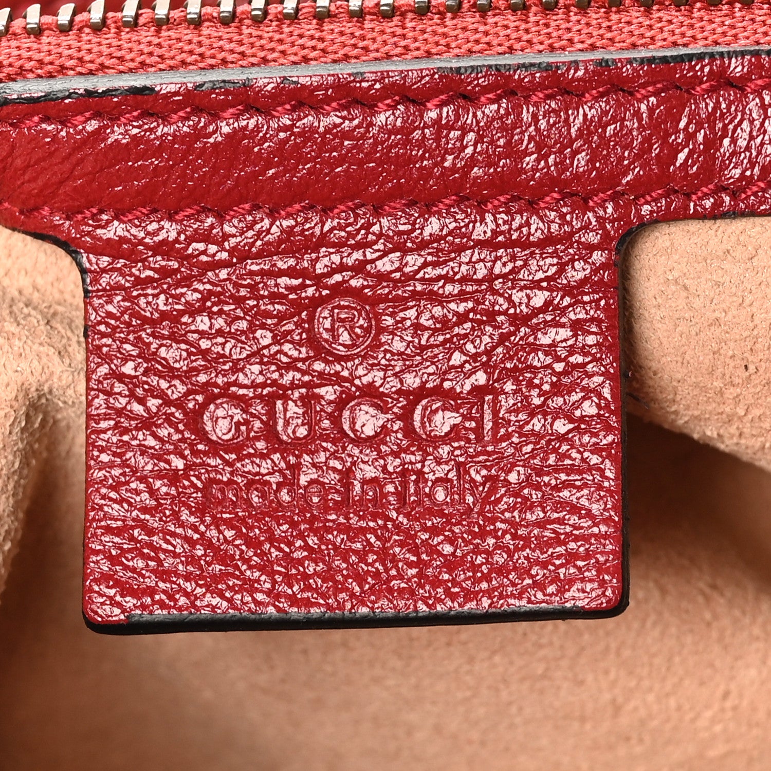 Gucci Vintage Effect Calfskin Matelasse Diagonal Small Torchon GG Marmont Top Handle Shoulder Bag Black Romantic Cherry 6 of 10
