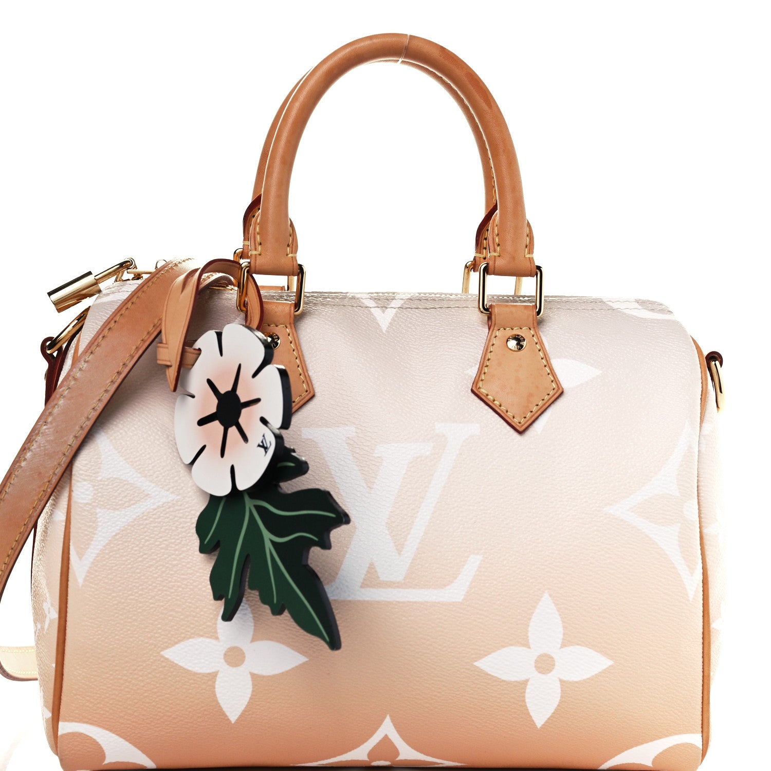 Louis Vuitton Monogram Giant By The Pool Speedy Bandouliere 25 Brume 8 of 10
