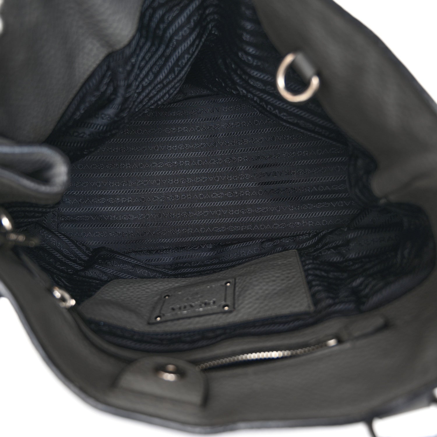 Prada Vitello Daino Tote Marmo 5 of 13