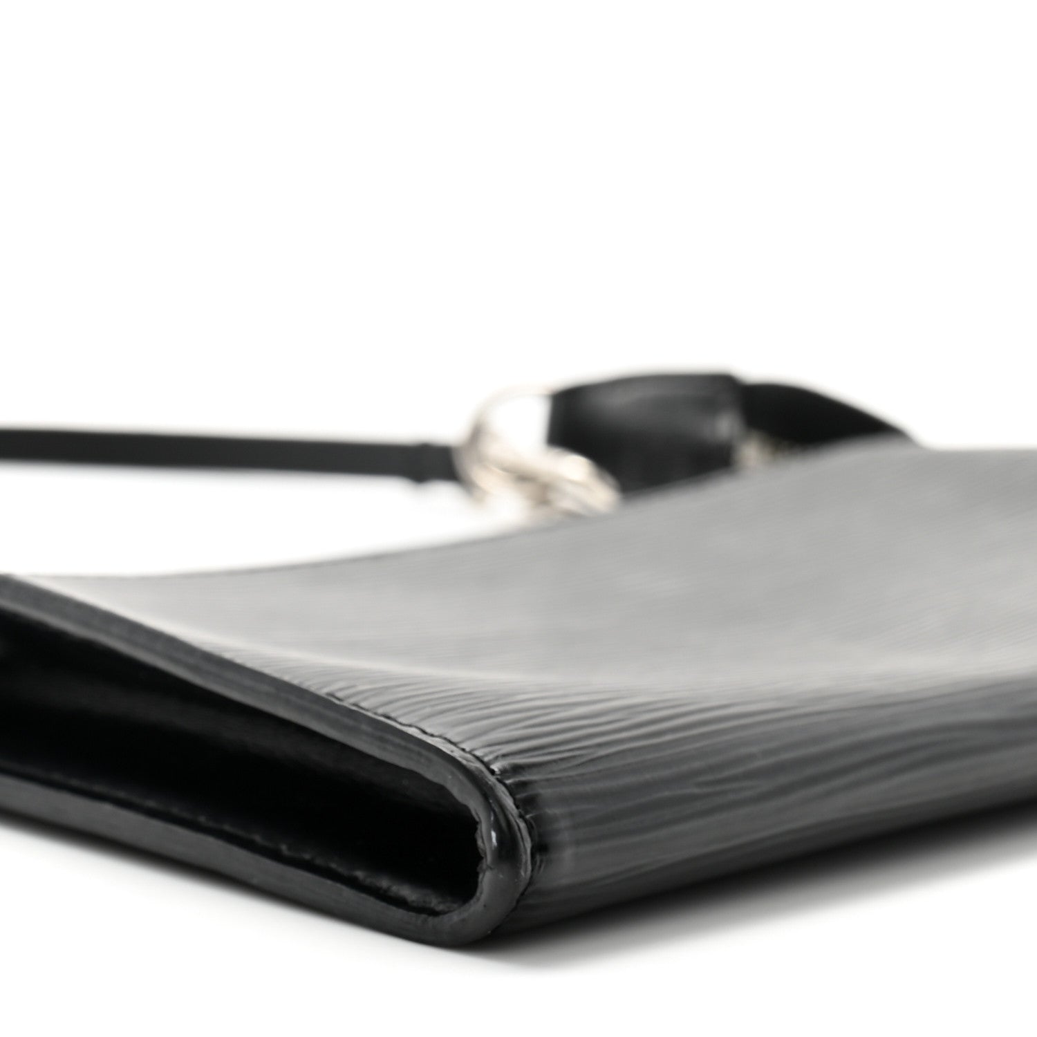 Louis Vuitton Epi Pochette Accessories 24 Black 7 of 10