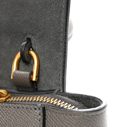 Celine Grained Calfskin Pico Belt Bag Grey 12 of 16