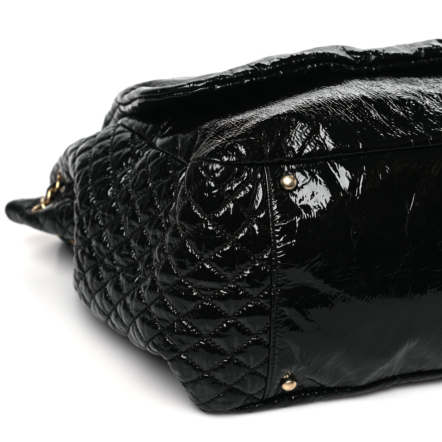 Vinyl XXL Rock and Chain Flap Black