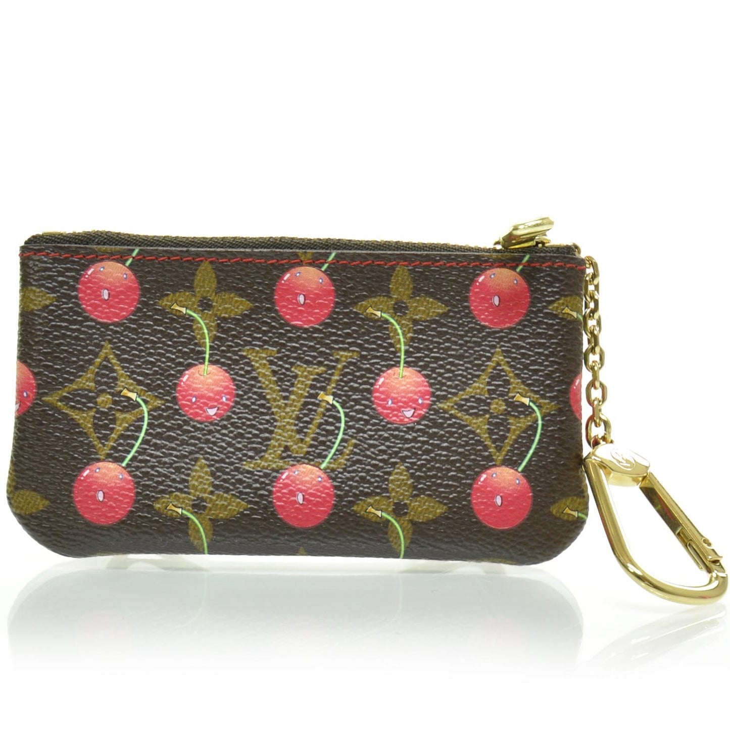 Monogram Cerises Key Pouch