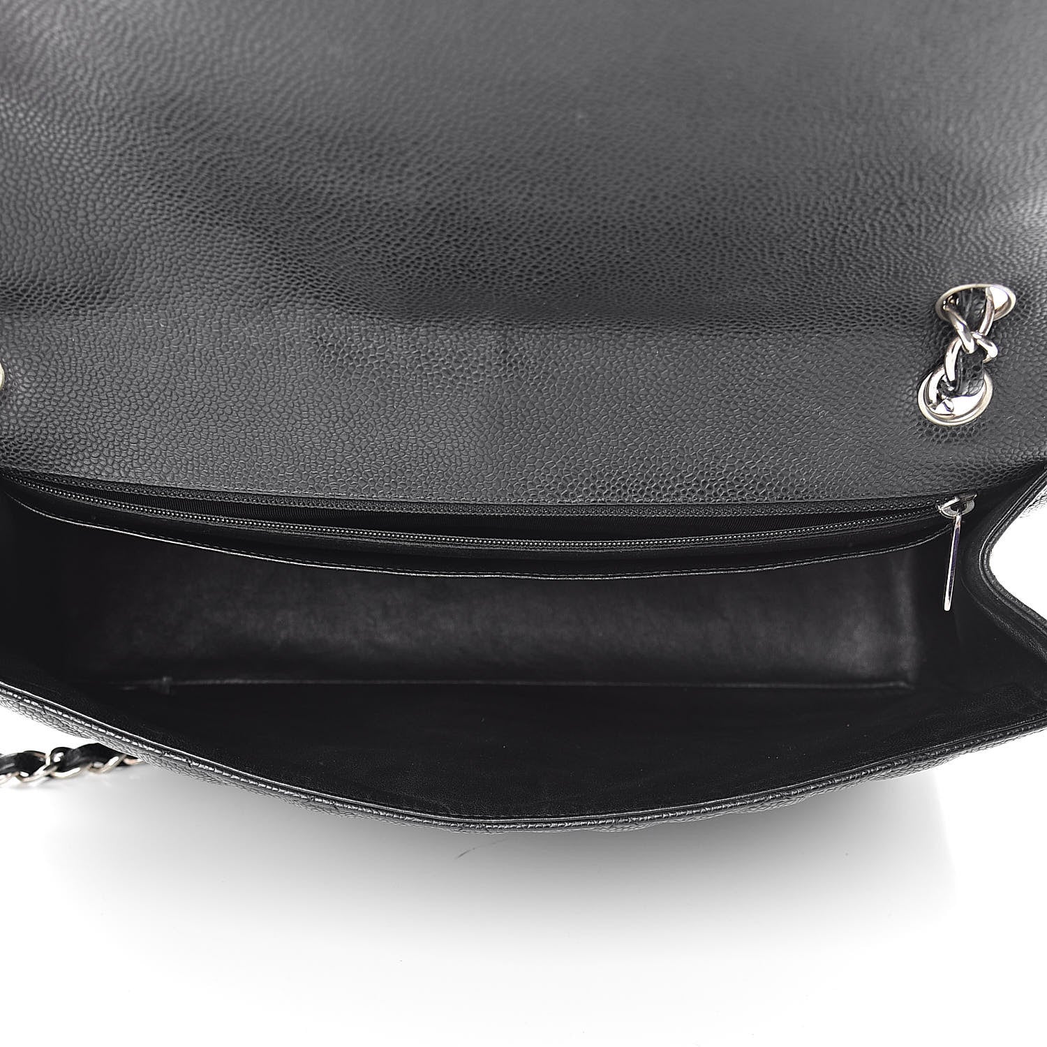Chanel Caviar Quilted Maxi Single Flap Black 5 of 10