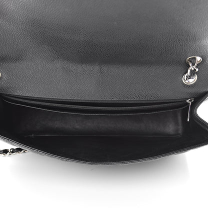 Chanel Caviar Quilted Maxi Single Flap Black 5 of 10