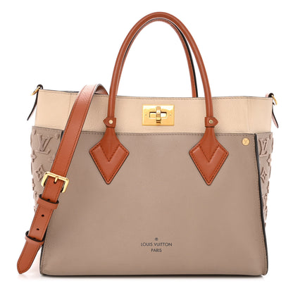 Louis Vuitton Calfskin Monogram Tufting On My Side Galet 1 of 11