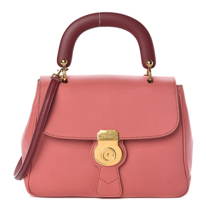 Burberry Trench Calfskin Medium DK88 Top Handle Bag Blossom Pink 1 of 10