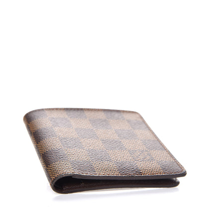 Louis Vuitton Damier Ebene Porte-Billets 6 Card Bi-Fold Wallet 4 of 6
