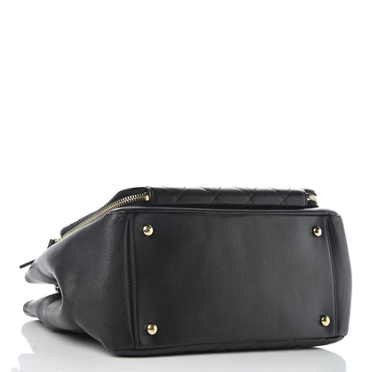 Chanel Caviar Quilted Small Business Affinity Shopping Bag Black 4 of 10