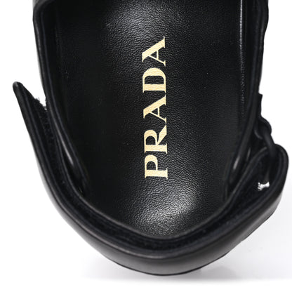 Prada Nappa Quilted Padded Slingback Sandals 37 Black 8 of 10