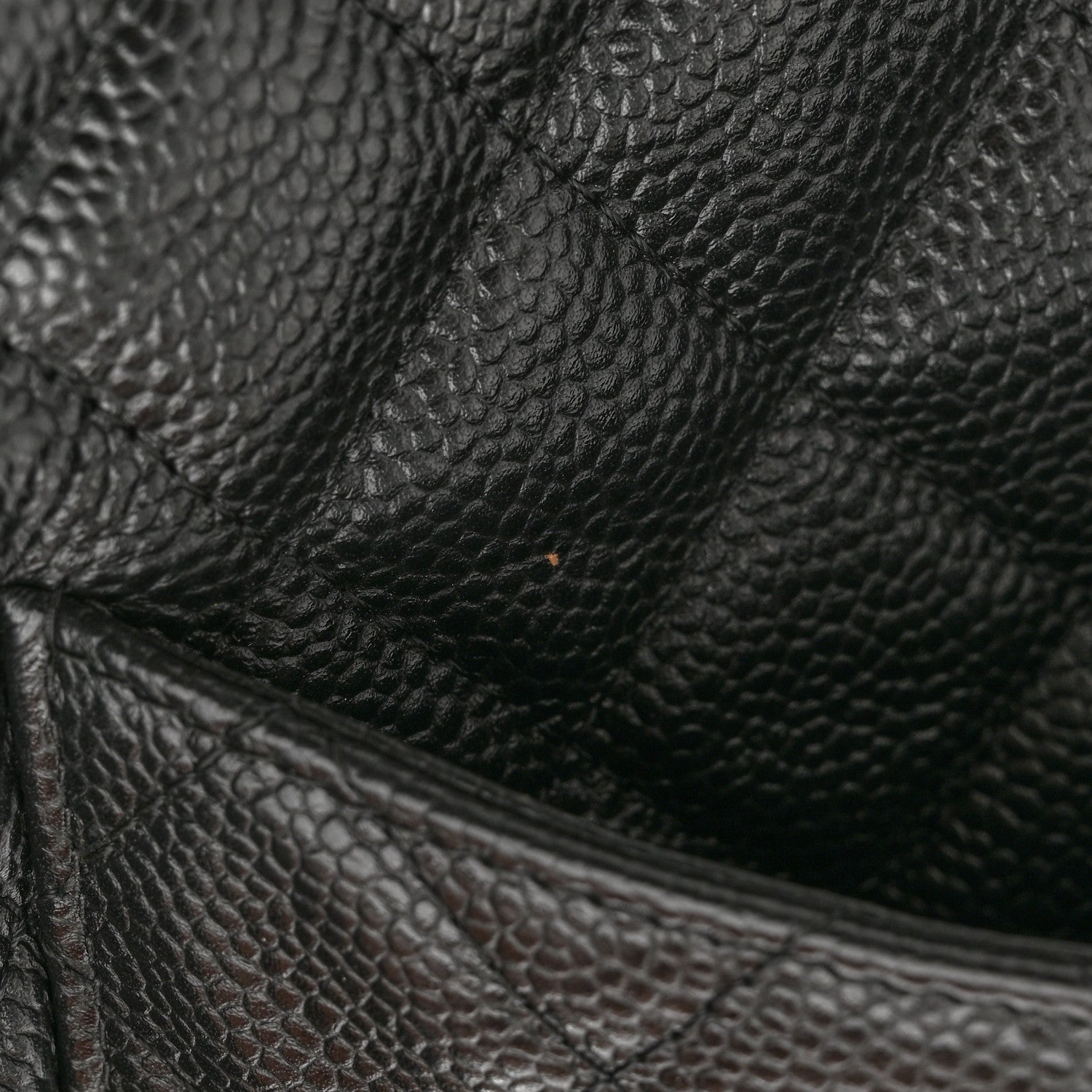 Chanel Caviar Quilted Medium Slide Pouch Black 12 of 13