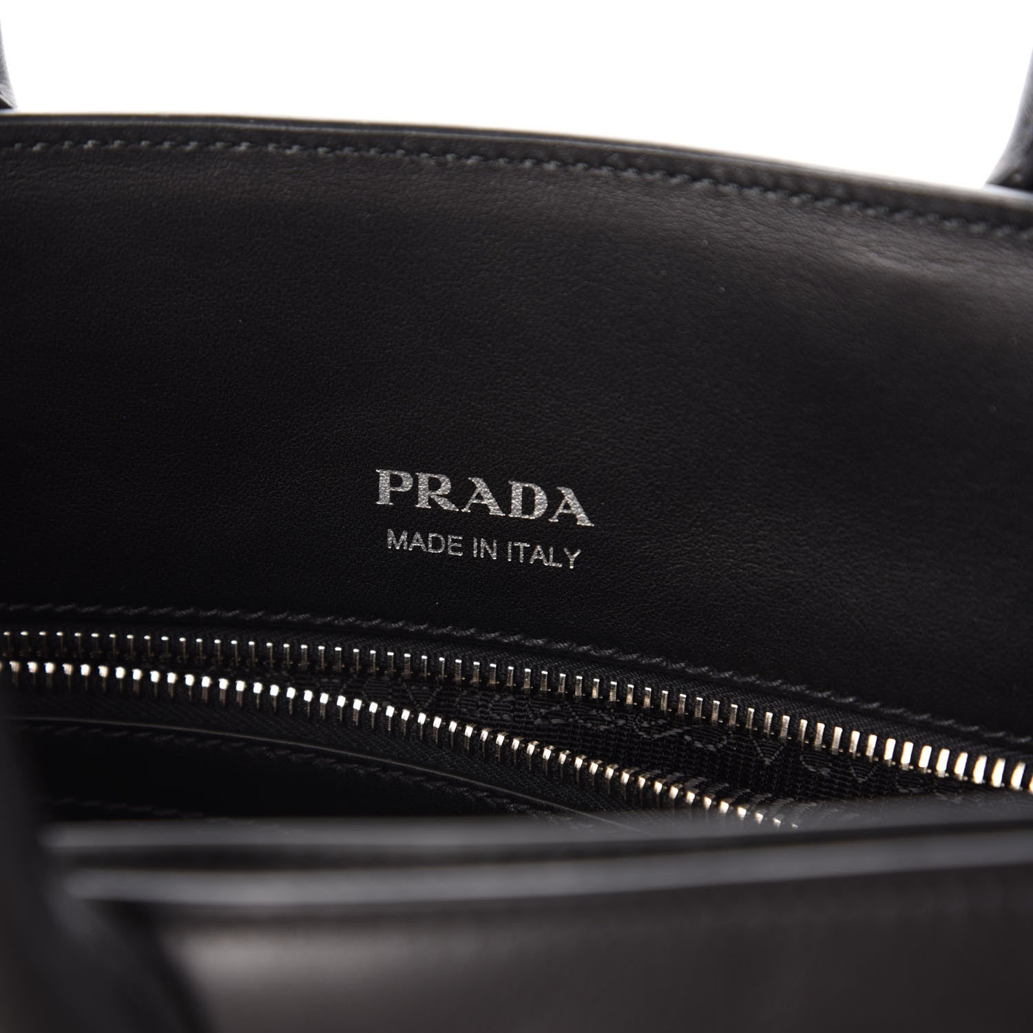 Prada City Calfskin Tote Black 8 of 9