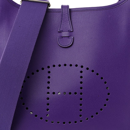 Hermes Epsom Evelyne III PM Crocus 8 of 10