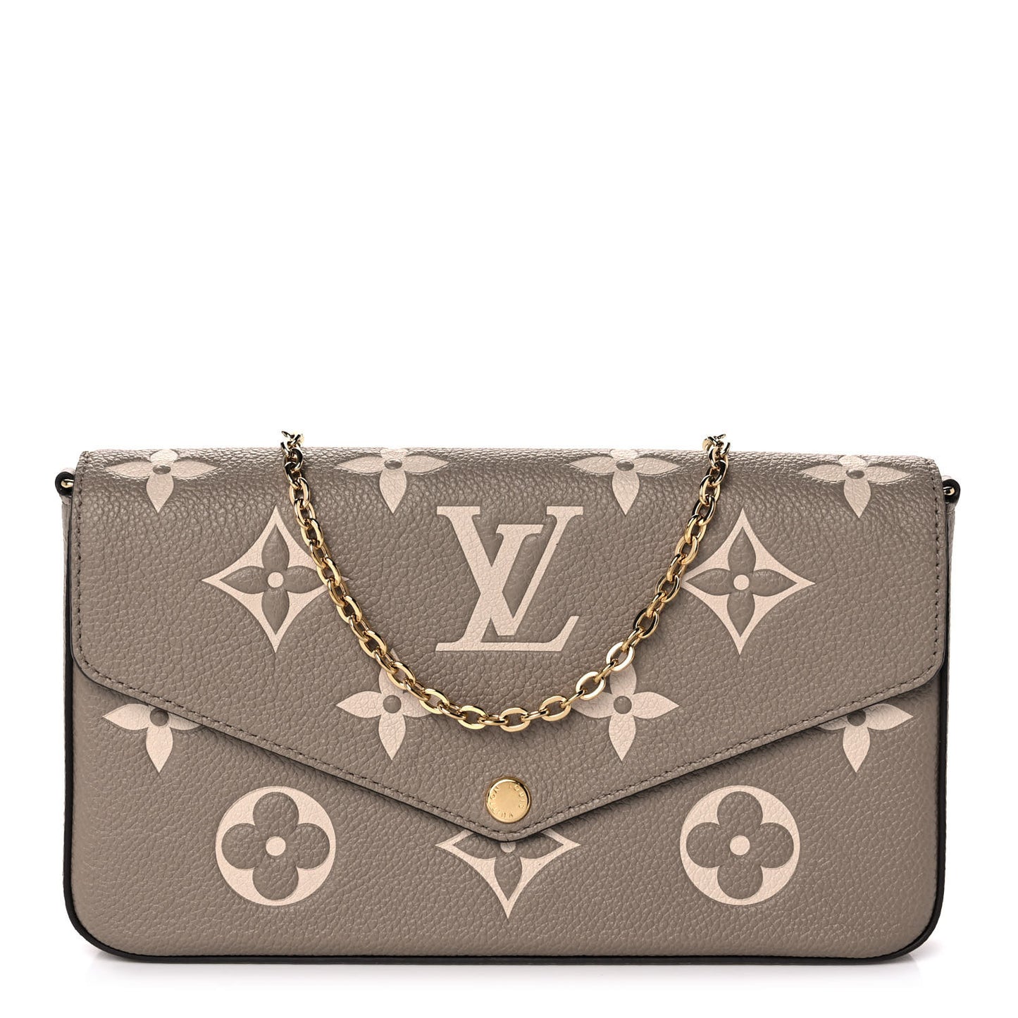 Empreinte Monogram Giant Felicie Pochette Tourterelle Creme