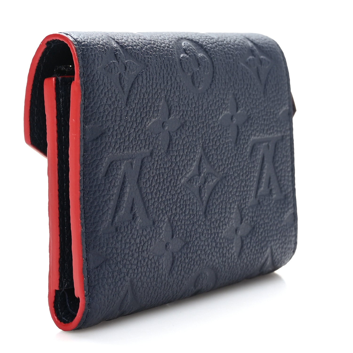Louis Vuitton Empreinte Victorine Wallet Marine Rouge 3 of 7