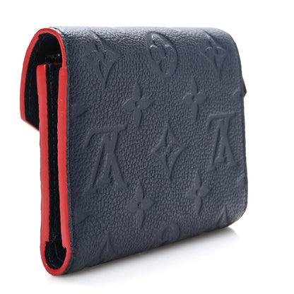Louis Vuitton Empreinte Victorine Wallet Marine Rouge 3 of 7