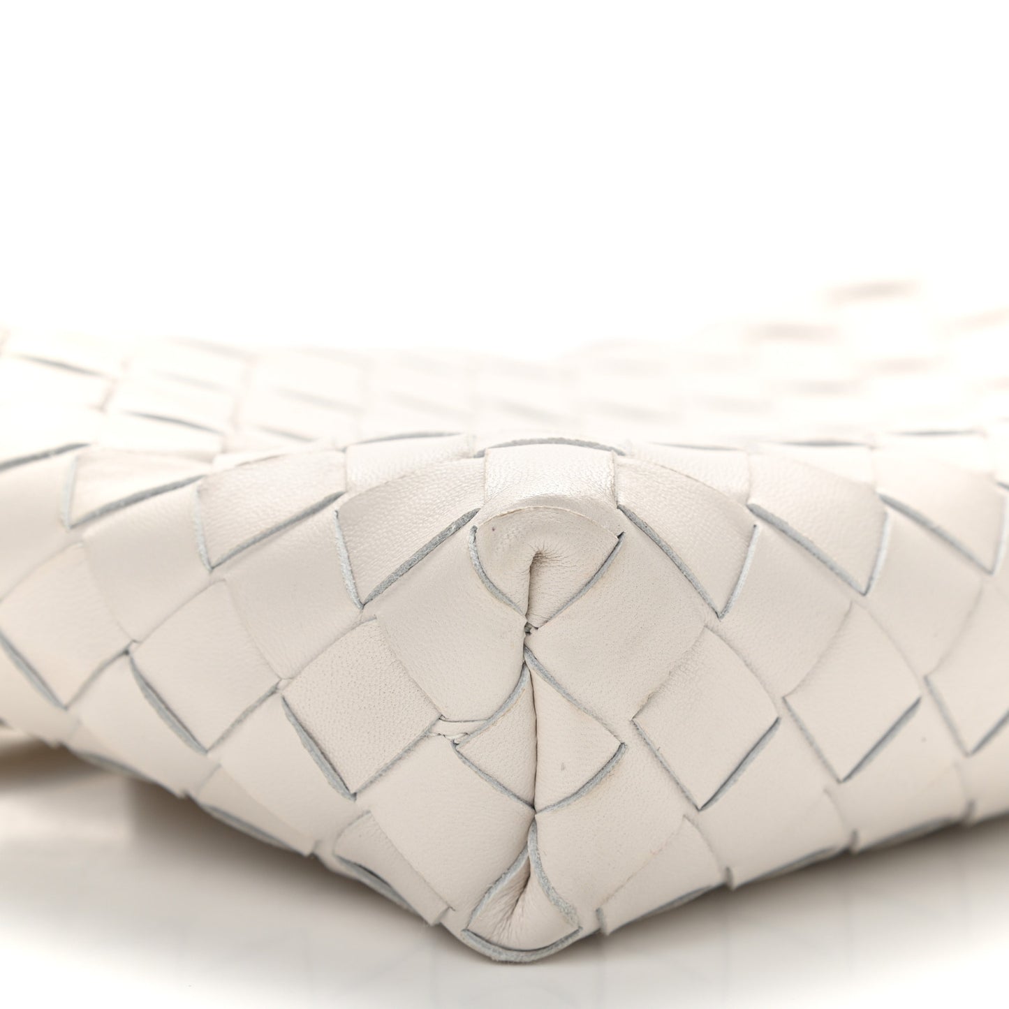 Nappa Intrecciato Crossbody White