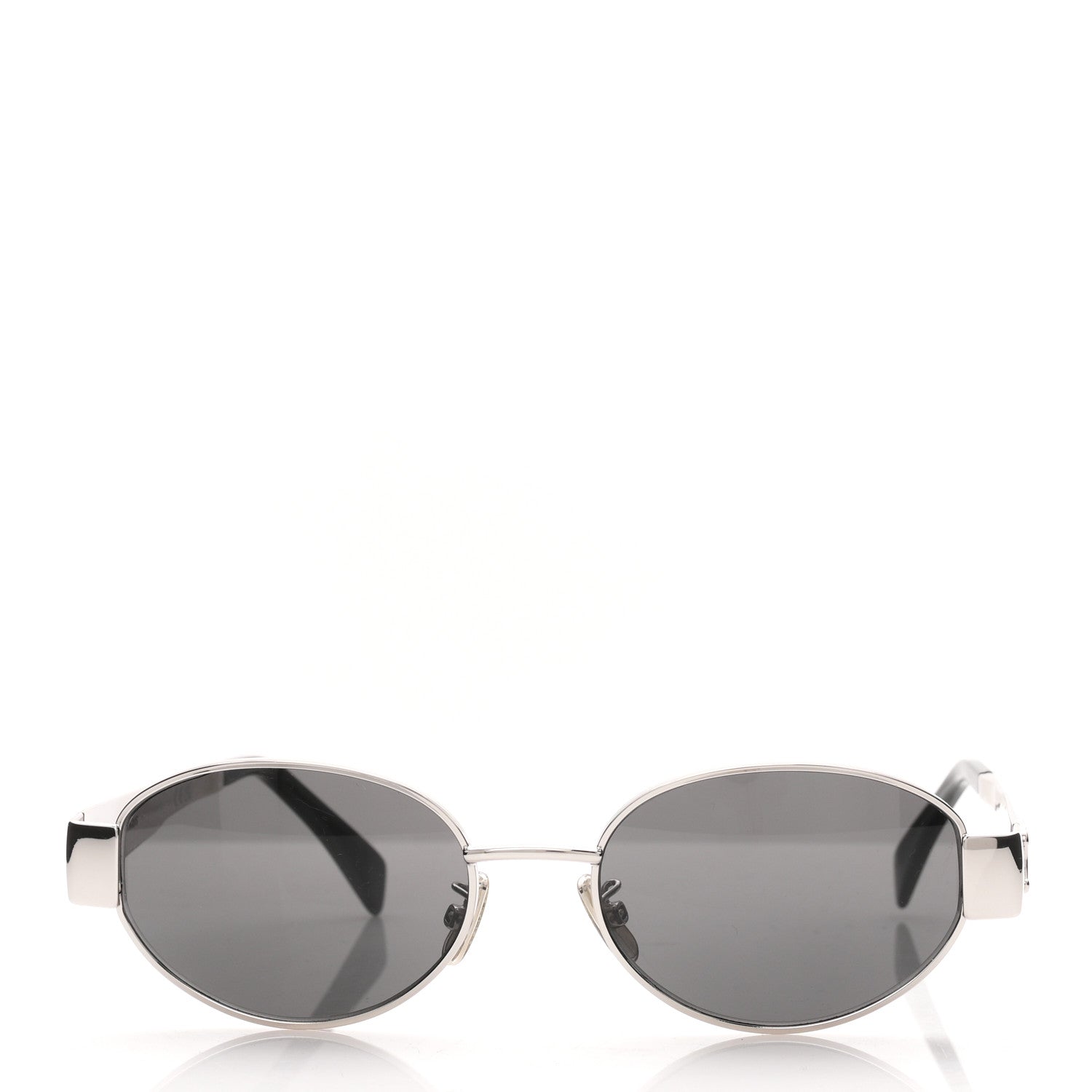 Celine Metal Triomphe 01 Sunglasses CL40235U Silver Black 2 of 7