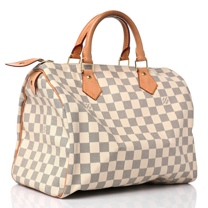 Louis Vuitton Damier Azur Speedy 30 3 of 15