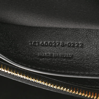 Saint Laurent Sheepskin Matelasse Chevron Monogram Large College Satchel Black 8 of 11
