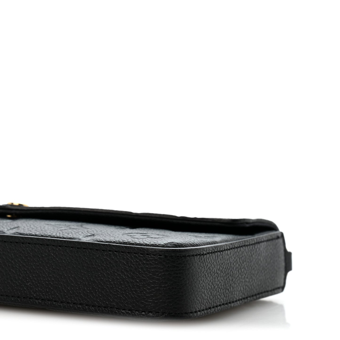 Empreinte Pochette Felicie Chain Wallet Black