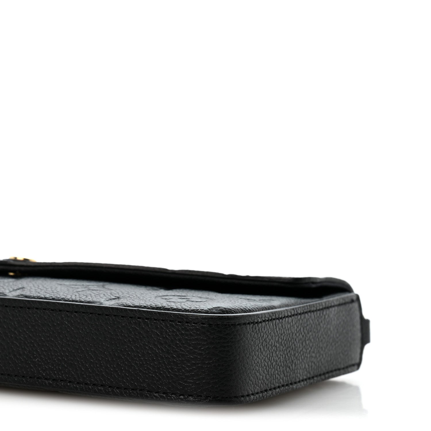 Louis Vuitton Empreinte Pochette Felicie Chain Wallet Black 10 of 12