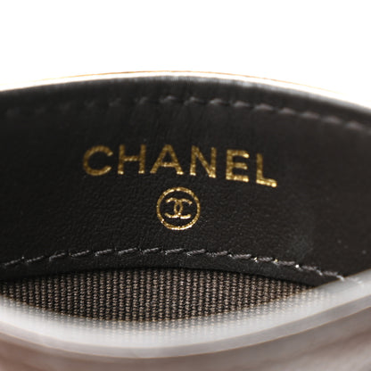 Chanel Caviar Quilted Card Holder Dark Brown 6 of 8