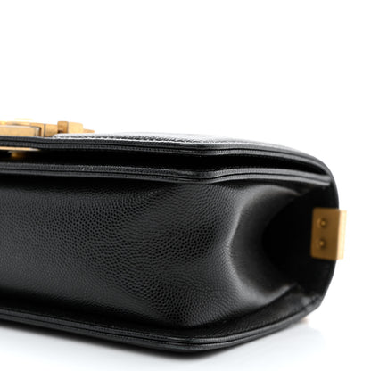 Chanel Caviar Quilted Small Boy Flap Black 10 of 12