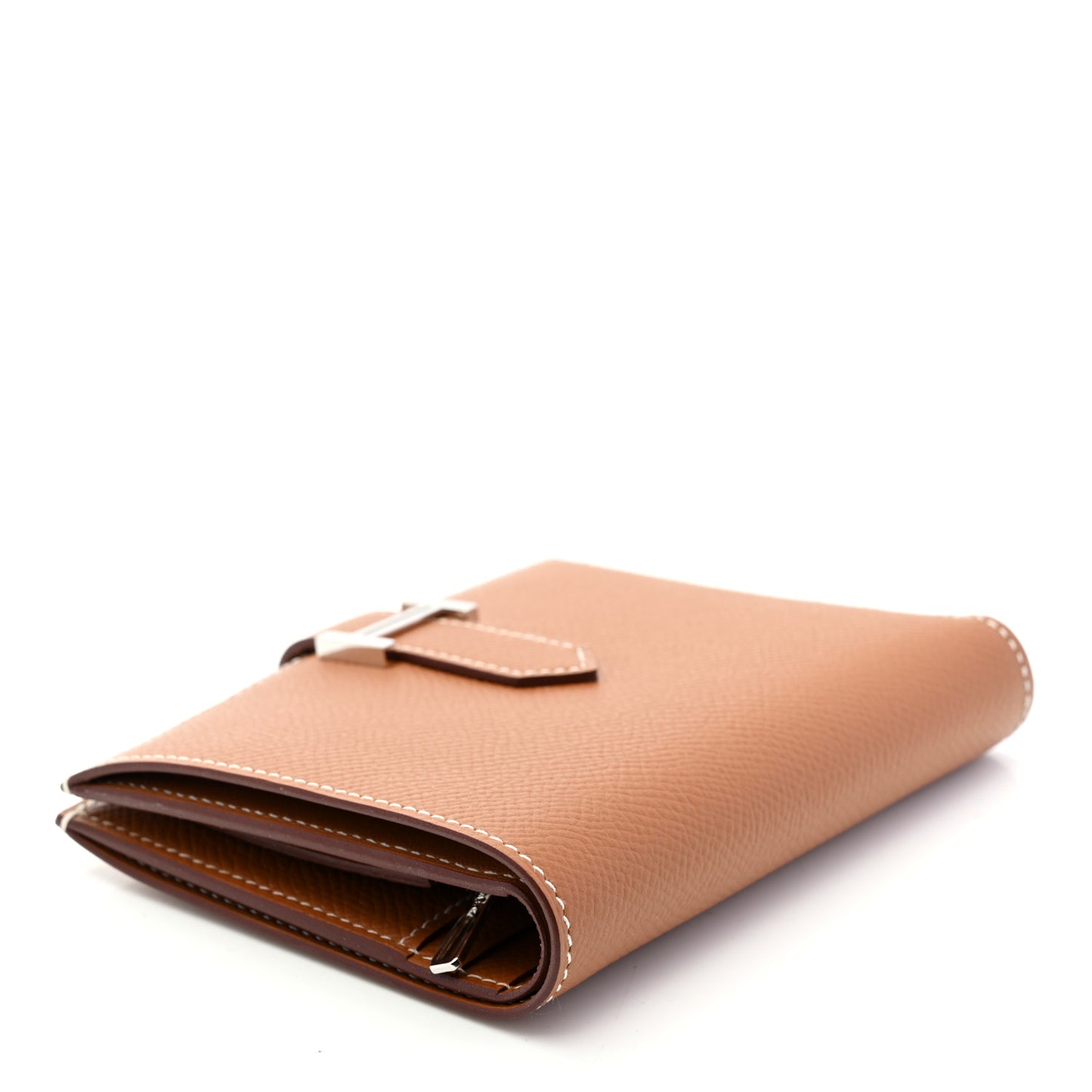 Epsom Bearn Compact Wallet Gold
