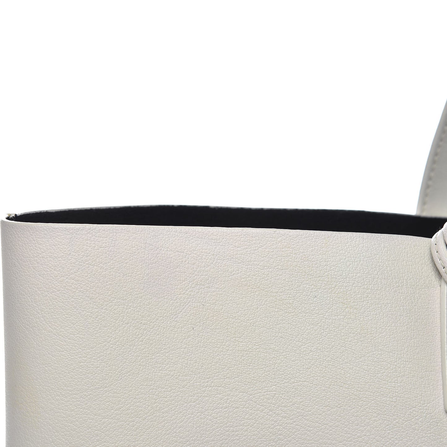Calfskin Large Shopping Tote Porcellana