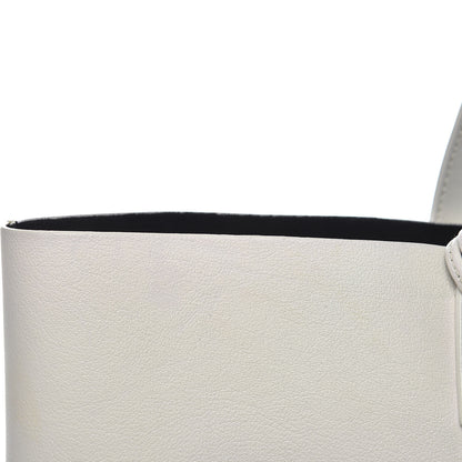 Saint Laurent Calfskin Large Shopping Tote Porcellana 14 of 15